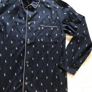 Polo Ralph Lauren Longsleeve Sleepwear Mens Top Sz MD